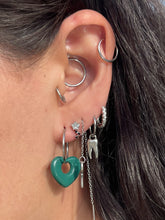 Load image into Gallery viewer, ColorPop Heart Hoops