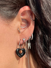 Load image into Gallery viewer, ColorPop Heart Hoops