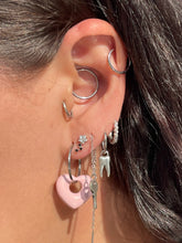 Load image into Gallery viewer, ColorPop Heart Hoops