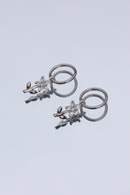 Load image into Gallery viewer, Forget Me Not Hoops