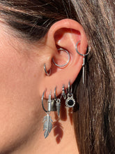 Load image into Gallery viewer, Feather Hoops