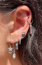 Load image into Gallery viewer, Forget Me Not Hoops