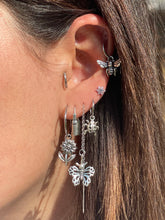 Load image into Gallery viewer, Bumble Bee Hoops