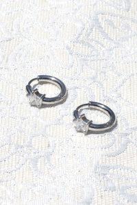 Crystal Star Hoops