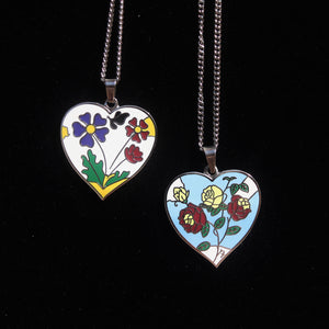 Stained Glass Rose Chain❃ུ۪