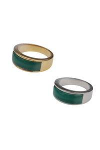 Green Band Ring