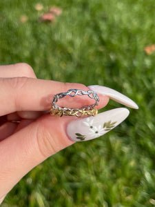 Knotted Heart Ring